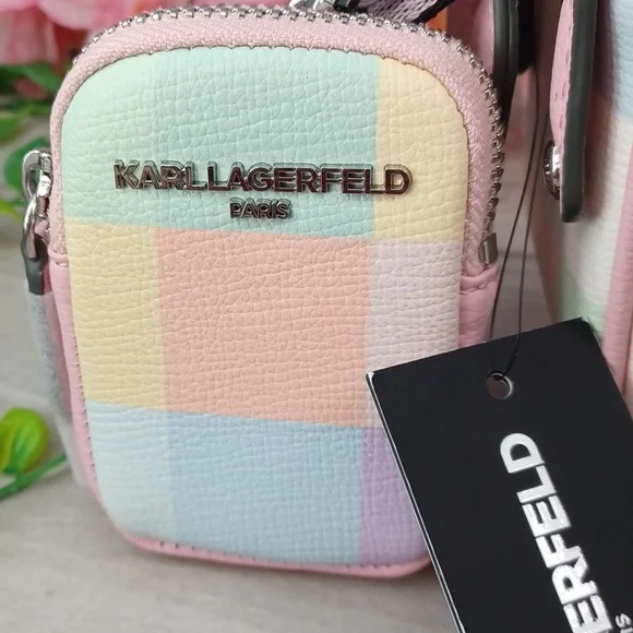 Karl Lagerfeld Camera Bag Blush Combo - Picture 4 of 15